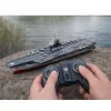 LEAN TOYS Remote Controlled Military Aircraft Carrier RC Ship 1:1000