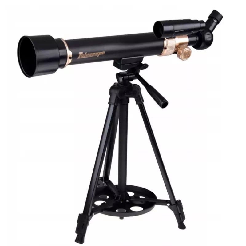 LEAN TOYS Izglītojošais alumīnija astronomiskais teleskops ar statīvu un piederumiem 1,35 m