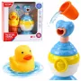 LEAN TOYS Vannas rotaļlietu komplekts Pīles ziepju dozators Krūze Zila
