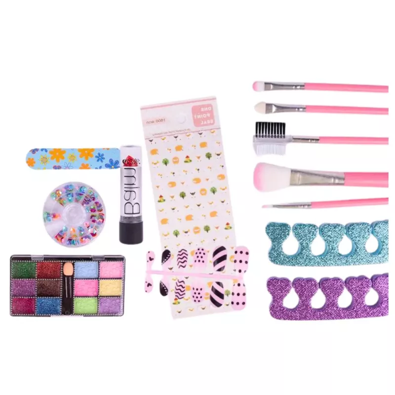 LEAN TOYS Beauty Set Kosmētikas soma ar regulējamiem nodalījumiem