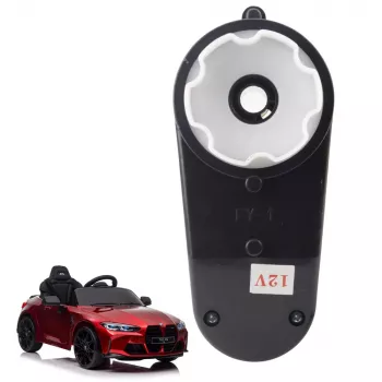 LEAN TOYS Stūres motors 12V 6000RPM BMW M4 braucamajai automašīnai