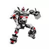 LEAN TOYS Konstrukcijas klucīši Sacīkšu auto Robots 2in1 Balts 320 gab.