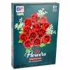 LEAN TOYS Konstrukcijas bloki Ziedu pušķis Sarkanās rozes Gipsofila 952 gab.