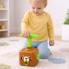 LEAN TOYS Rotaļlietu komplekts ar balonu palaidēju, automašīnām un rotaļu lācīti bērniem