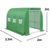 LEAN Siltumnīca Dārzeņiem, Zaļie UV Logi, 3,5x2x2M, 7M²