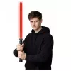 LEAN TOYS LED lāzera gaismas zobens ar skaņām, metāla rokturis, 75 cm