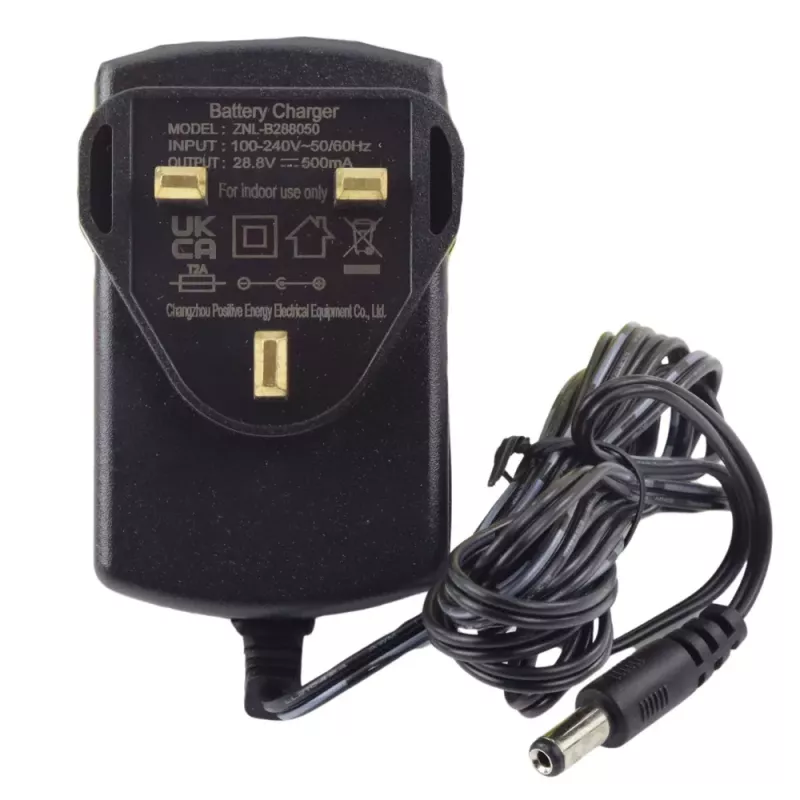 LEAN TOYS Lādētājs 28.8V 500mA UK Plug