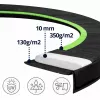 Lean Atsperu paliktnis batutam Melns 360-376 cm 12 pēdas