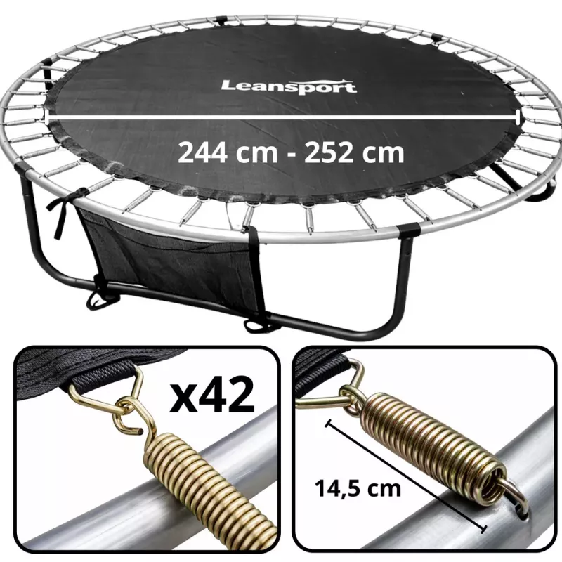 LEAN Trampolīna lēkšanas paklājs rezerves daļa 244-252CM 8FT