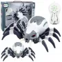 LEAN TOYS RC Remote Controlled Spider Robot with Smoke Effect, Lights, Sounds