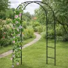 LEAN Metāla dārza pergola augiem, balsts kāpelētājiem, arka 240x140 cm