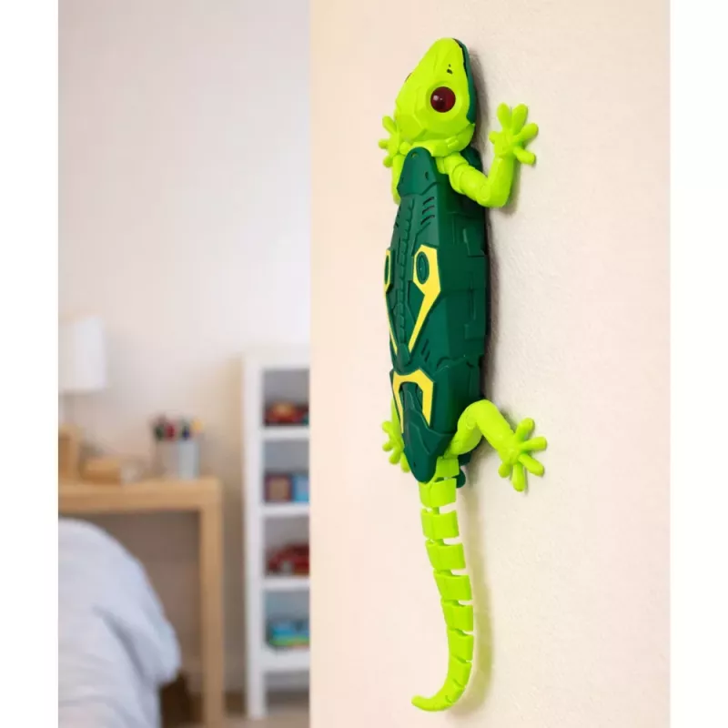 LEAN TOYS RC Gecko Lizard Wall Walking 360° Green