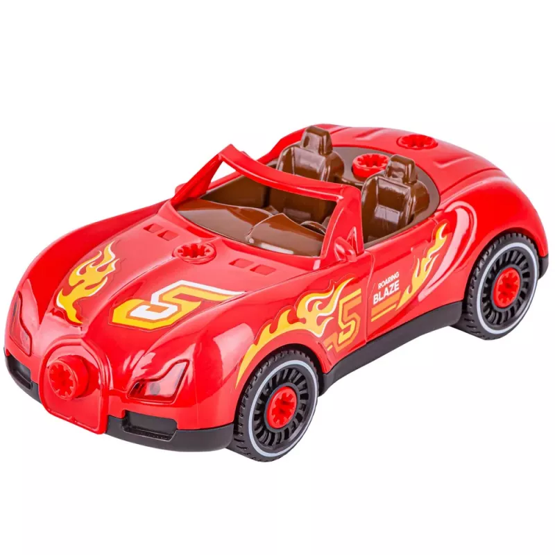 LEAN TOYS Auto regulēšanas komplekts Auto skrūvgriezis gaismas