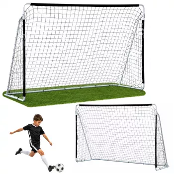 LEAN SPORT Lieli futbola vārti 307x209 cm