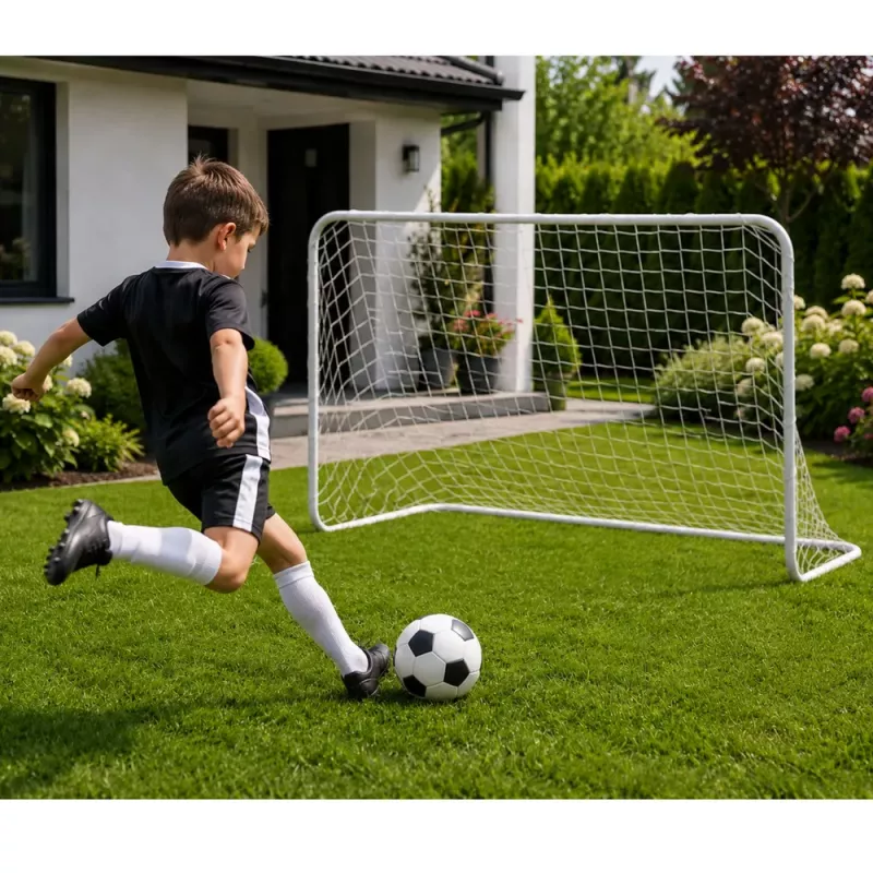 LEAN SPORT Bērnu futbola vārti 120x80 cm