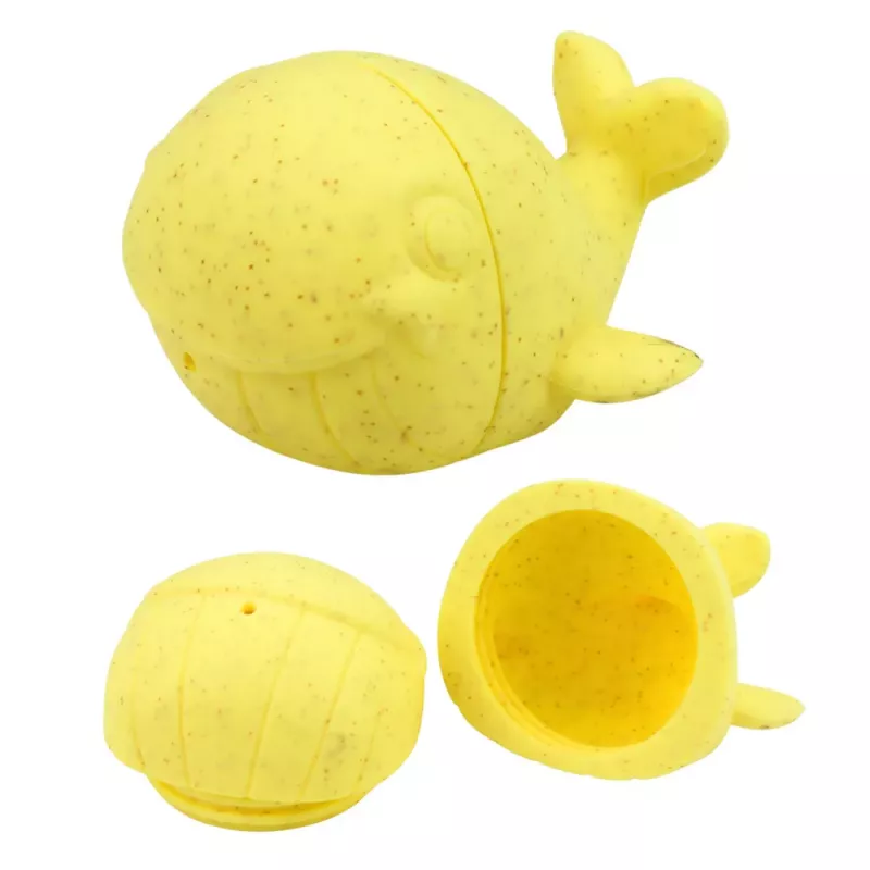 LEAN TOYS Izglītojošas vannas rotaļlietas Sensorās gumijas figūriņas Pasteļa 4 gab.