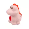LEAN TOYS Izglītojošu gumijas dinozauru komplekts vannošanai, pasteļtoņos, 6 gab.