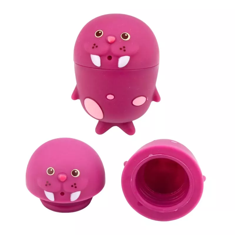 LEAN TOYS Izglītojošas vannas rotaļlietas Sensorās gumijas figūriņas Pasteļa 6 gab.