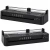 LEAN 3-in-1 Laminators ar blīvētāju un giljotīnu A3 foto dokumentiem melns