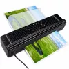 LEAN 3-in-1 Laminators ar blīvētāju un giljotīnu A3 foto dokumentiem melns
