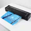 LEAN 3-in-1 Laminators ar blīvētāju un giljotīnu A3 foto dokumentiem melns