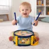 LEAN TOYS Mūzikas instrumentu komplekts bērniem: Bungas, Trompete, Grabuļi, Nūjiņas