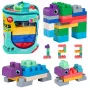 LEAN TOYS Mīksti sensoriskie konstrukciju bloki maisiņā bērniem, krāsaini, 30 gab.