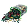 LEAN TOYS Militārā bāze figūras karavīri transportlīdzekļi lielais militārais komplekts 300 gab.