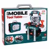 LEAN TOYS DIY komplekts 2-in-1 Darbagalds Čemodāns Darbnīca Skrūvgriezis 78 gab.