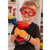 LEAN TOYS Liels darbarīku komplekts bērniem ar bateriju darbināmu skrūvgriezi un slīpmašīnu, 28 gab.