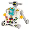 LEAN TOYS Interaktīvs izglītojošs velosipēds, stūmējs, galds, skrejritenis 5 in 1 Pelēks