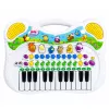 LEAN TOYS Interaktīvā izglītojošā klavierīte bērniem ar dzīvnieku skaņām un melodijām