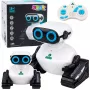 LEAN TOYS Intelligentais ar tālvadību vadāms robots uz kāpurķēdēm, RC dejo un kustas