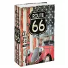 LEAN TOYS Book Safe With Key Small Cash Box Route 66