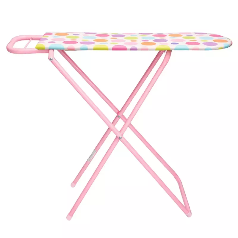 LEAN TOYS Saliekams metāla bērnu gludināmais dēlis ar punktiem 61 cm