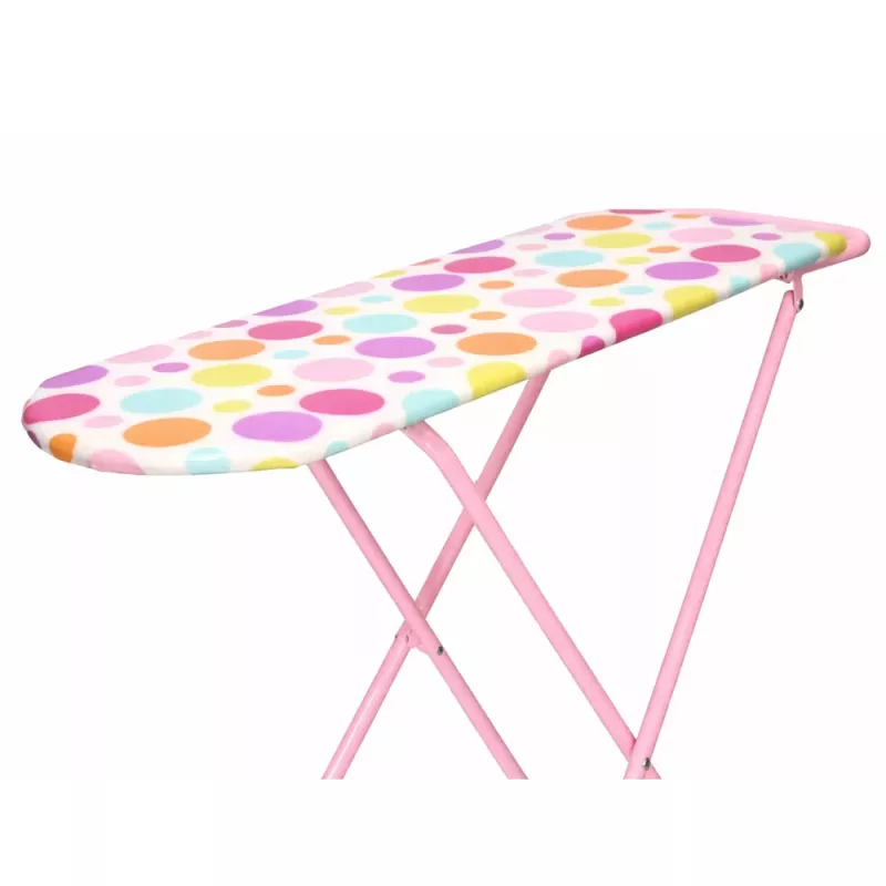 LEAN TOYS Saliekams metāla bērnu gludināmais dēlis ar punktiem 61 cm
