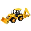 LEAN TOYS Construction Excavator Loader Bulldozer ar piedziņu, gaismām un skaņām - Dzeltens