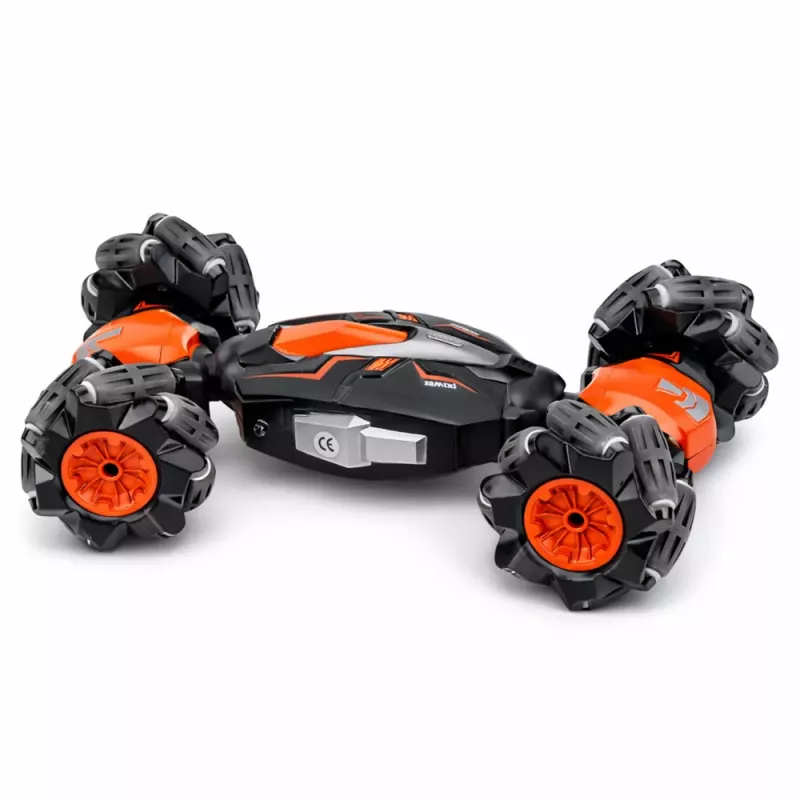 LEAN TOYS RC Auto Ar Tālvadību Drifta Akrobātika Twist Oranžs 1:16