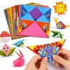 LEAN Origami Kit Krāsains Papīrs Instrukciju Buklets 100 Lapas