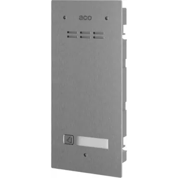 ACO FAM-P-1NPACC Iegremdējamais panelis ar RFID lasītāju 1 abonentam, sudrabs