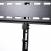 ART AR-95 Fiksēts TV sienas stiprinājums 55-100 collu ekrāniem, 140 kg ietilpība, VESA 900x600, 33 mm profils, melns