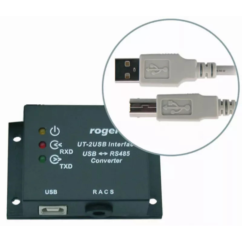 ROGER UT-2 USB interfeiss - Programmēšanas kabelis vārtu automatizācijai