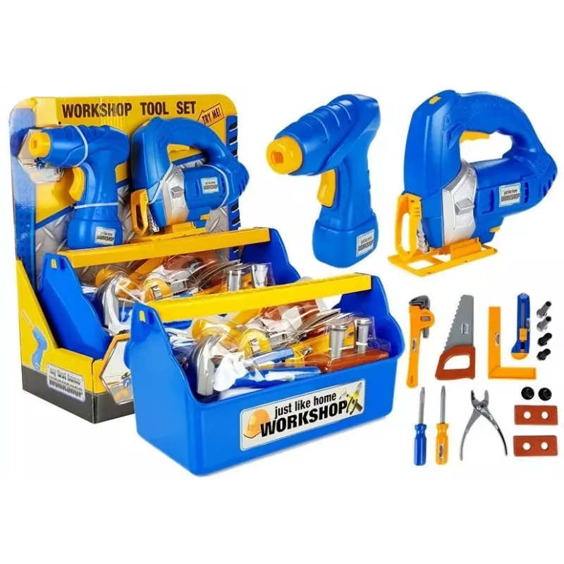 LEAN TOYS Instrumentu kaste DIY entuziastam
