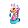 LEAN TOYS Tīrīšanas komplekts uz ratiņiem ar putekļu sūcēju