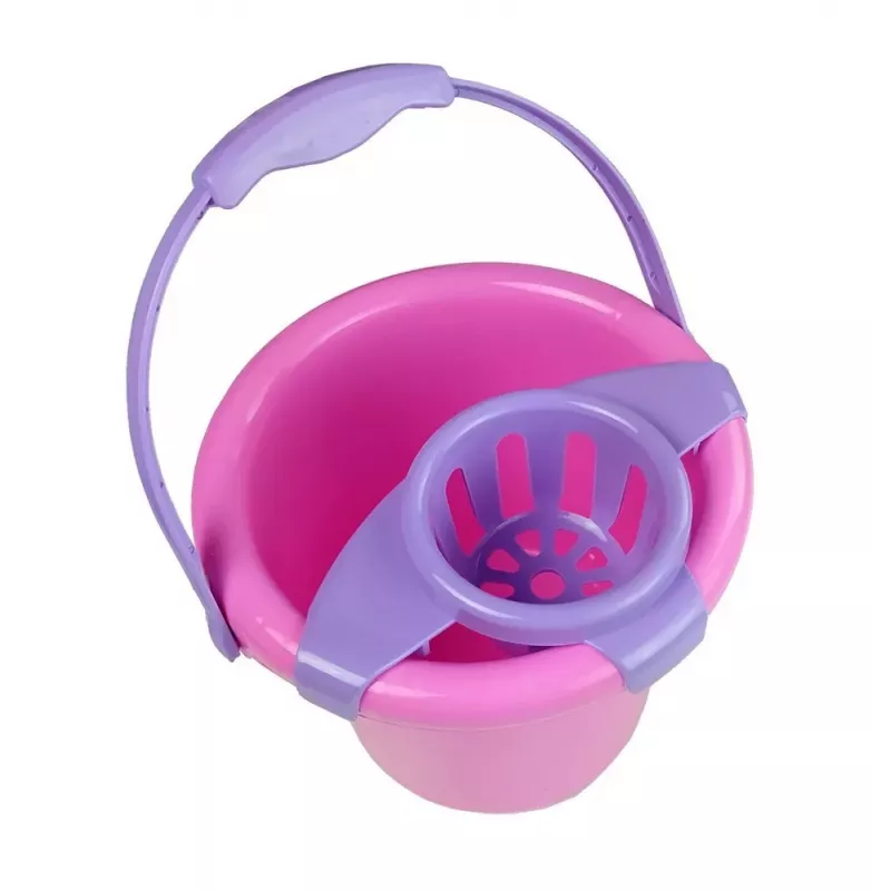 LEAN TOYS Tīrīšanas komplekts uz ratiņiem ar putekļu sūcēju