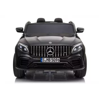 LEAN CARS Elektriskā braucamā automašīna Mercedes GLC 63S QLS MP4 Melna Krāsota
