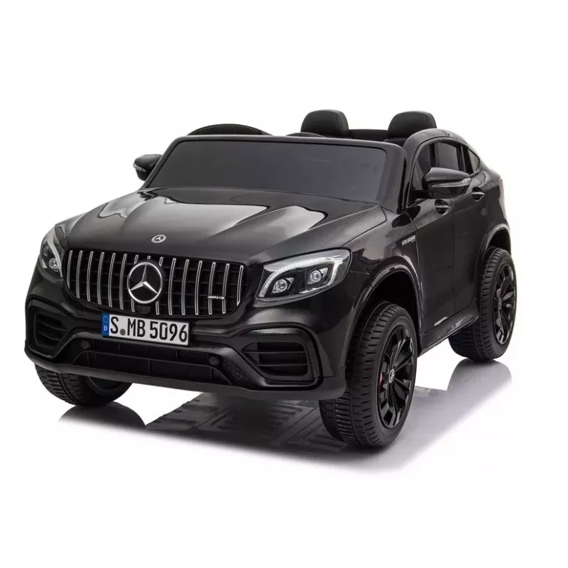 LEAN CARS Elektriskā braucamā automašīna Mercedes GLC 63S QLS MP4 Melna Krāsota