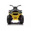 QUAD LOCK Electric Ride On Quad XMX607 bērniem ar LED gaismām MP3 - Dzeltens