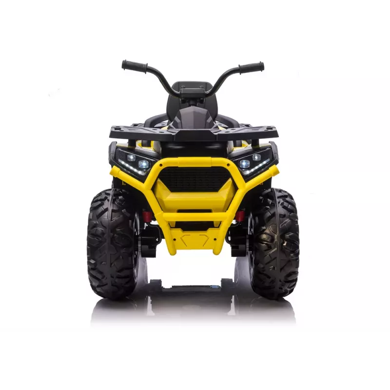 QUAD LOCK Electric Ride On Quad XMX607 bērniem ar LED gaismām MP3 - Dzeltens