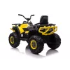 QUAD LOCK Electric Ride On Quad XMX607 bērniem ar LED gaismām MP3 - Dzeltens